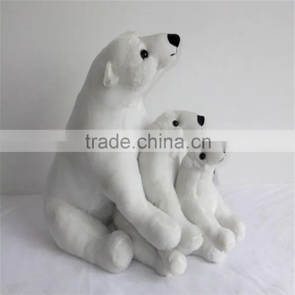 Polar Bear Christmas Decoration Christmas Gift Polar Bear Plush Toy Stuffed Animal
