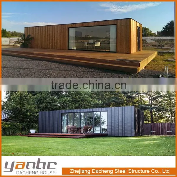 Wooden House/Fast Prefabricated Lovely Small Cabin Container House photo-5