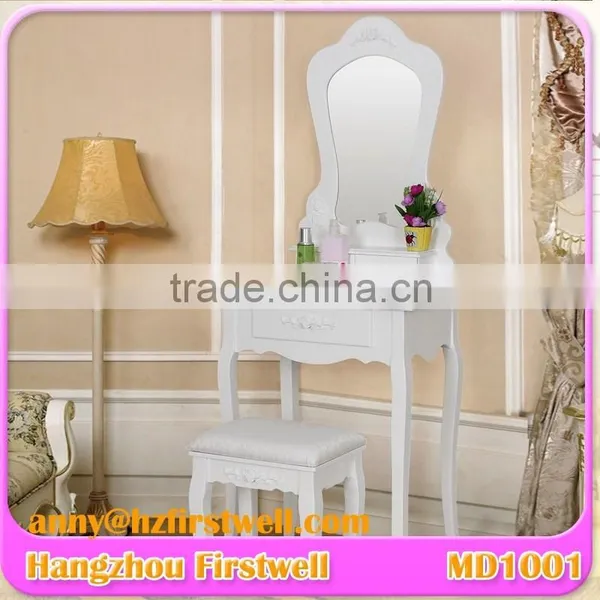 Antique design dressing table mirror mirror table