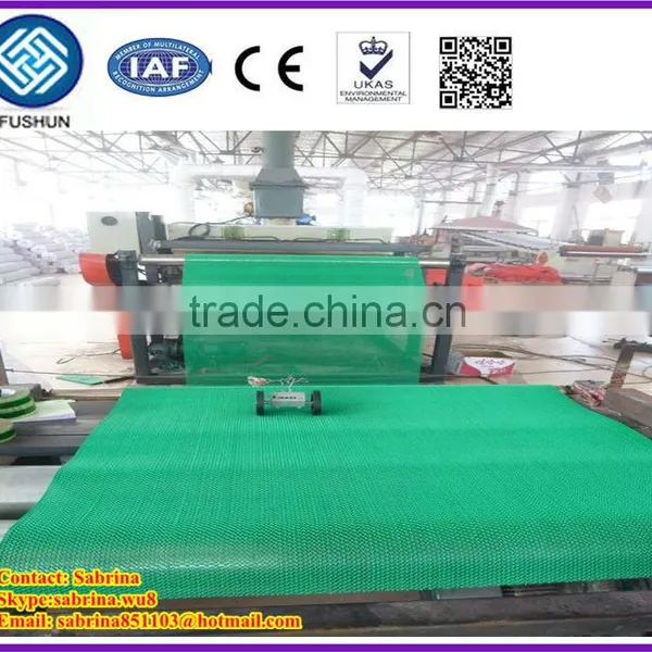 PVC S Mat Machine- PVC Hollow Carpet Extrusion Line