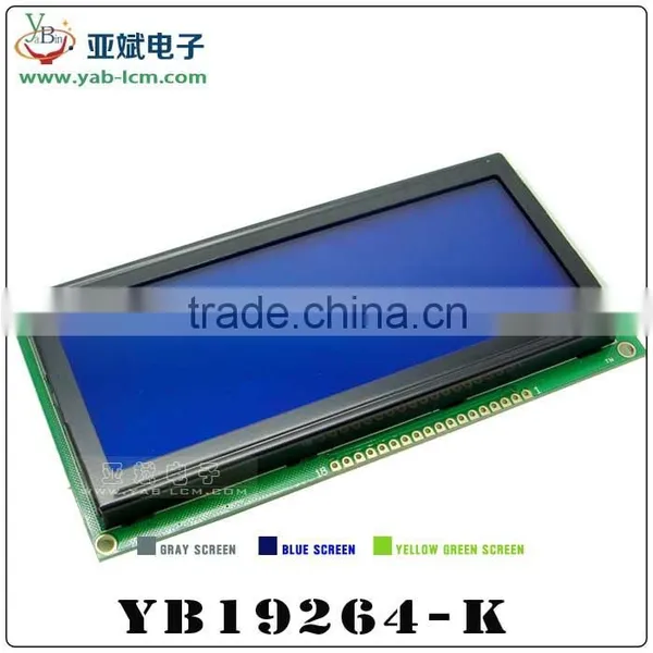 192 * 64 b Graphic Dot-matrix LCM LCD Screens Optional Color Voltage photo-2