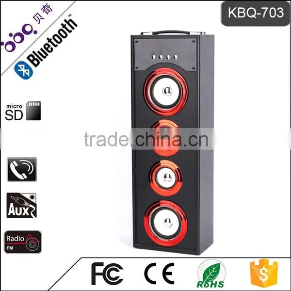 BBQ KBQ-703 36W 3000mAh DJ Empty Speaker Box photo-6