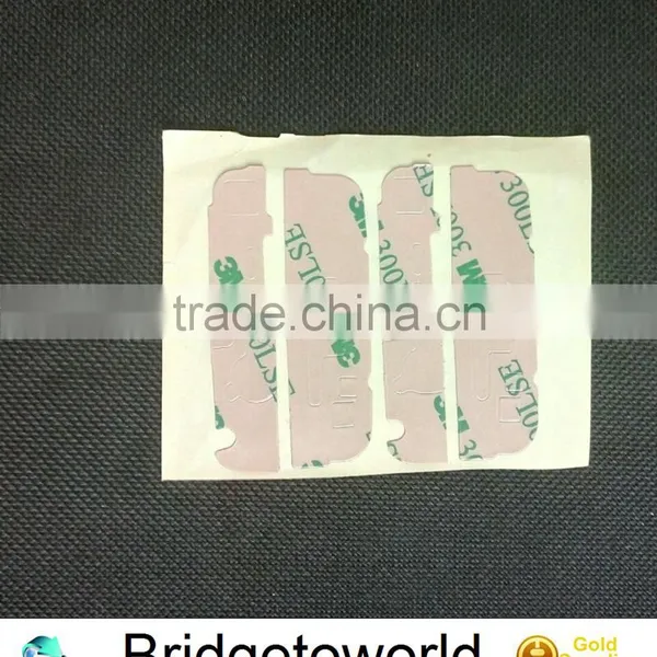 2 in 1 3M Sticker for Glass Top and Bottom for IPhone 5 5S 4 4S Back Cover Laminating photo-3