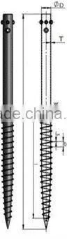 New Products Screw Ground Anchor For Solar Mounting System photo-3