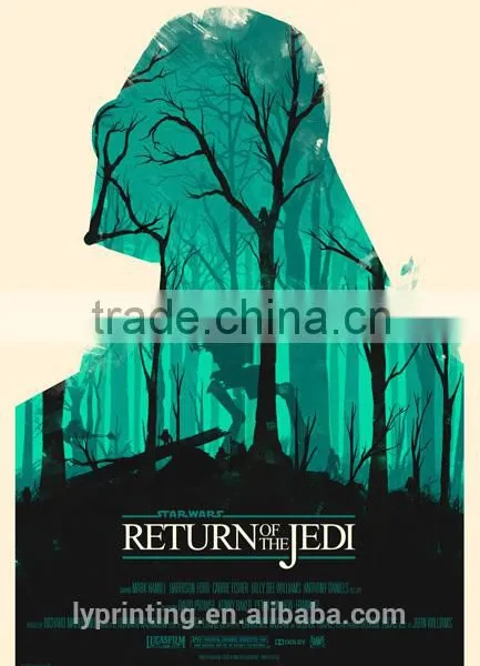 Custom Glossy Laminated Poster Full Color Promotion Poster Printing Quality Choice photo-3