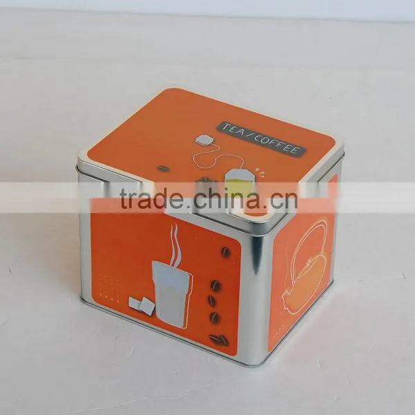 Rectangular and Paint Impression PatternTin Box& Tin Can& Tin Packaging Box photo-5
