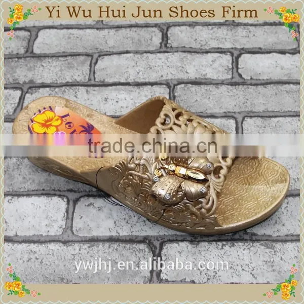 Diamond Woman Simple Flat Sandals 2015 Whole Sale Slippers For Woman photo-4