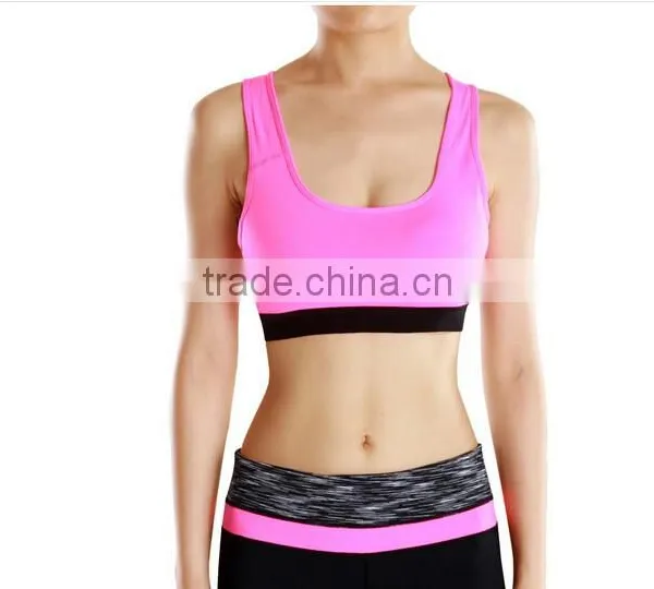 Women Running Fitness Sexy Yoga Seamless Sports Bra photo-5
