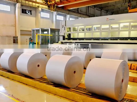 High Quality C2S Two Sides Coated Art Paper Roll 148gsm photo-5