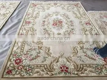 European Traditional Design Handmade Newzealand Wool Carpet Factory Whosale Chinese Antique Handmade Wool Carpet