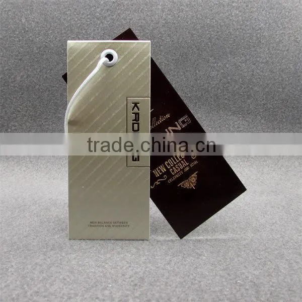 Stripes Silver Color Paper Tags For Labels photo-2