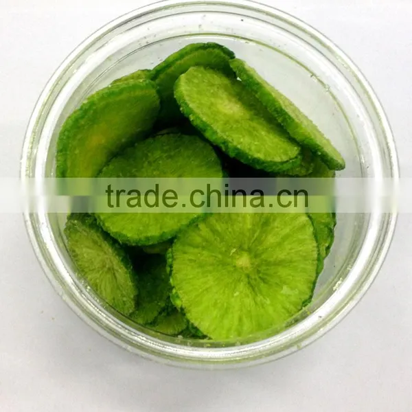 Supply Natural Snack VF Dried Green Turnip Crisps With Good Healthy photo-4