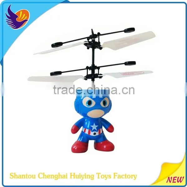 Best Selling Christmas Gifts 2016 Infrared Induction Flying Spaceman Toys HY-830U Toy Airplane Astronaut Toy Robot Toy photo-2