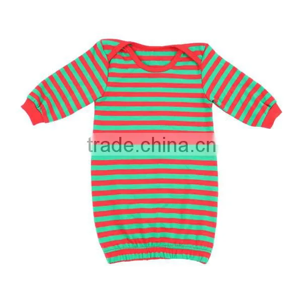 Wholesale 2016 Baby Boutique Clothing Red and Green Strip Kids Christmas Pajamas photo-4