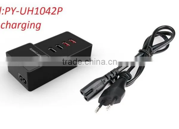 USB 4 Port Home Charging Station (5V/5A 25Watt)