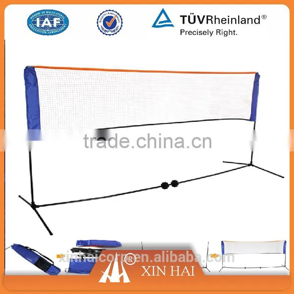 Recreational badminton net rack (set)