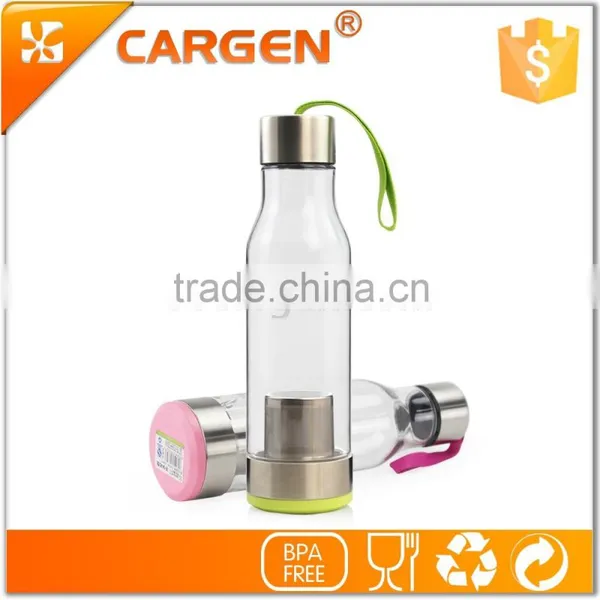 Customized Tritan 600ml Oem Plastic Sport Tea Bottles photo-4