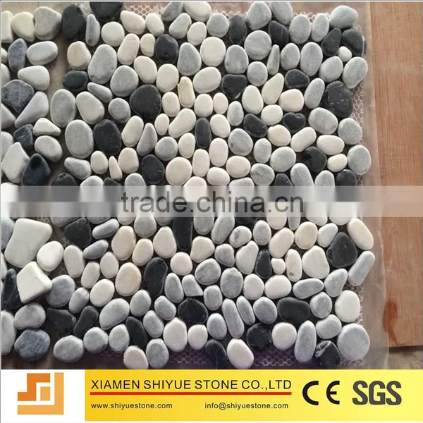 Stone Mosaic Bathroom Floor Tiles photo-3