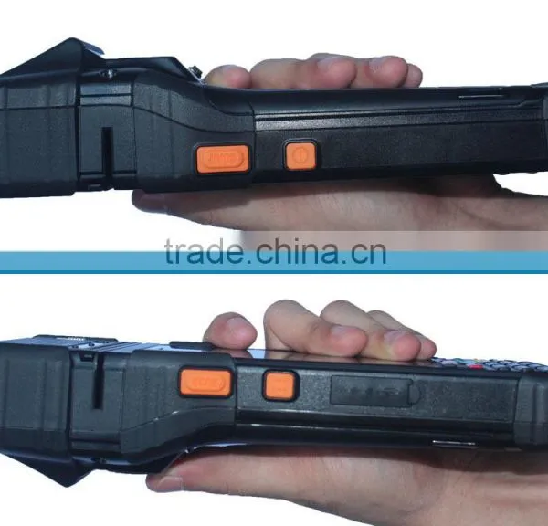 Android Handheld POS With Fingerprint,1D/2D,GPRS,3G,Camera,Bluetooth,GPS,IP65 photo-2