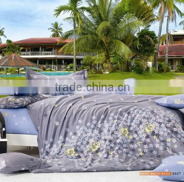 100% Cotton Hot Design 2014 New Design Bed Sheets Bedding Set Duvet Cover Set Bedline