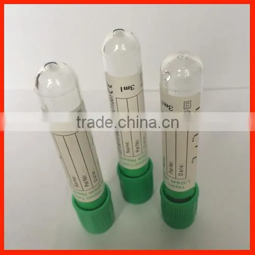Ganda Vacutainer Blood Tube With Green Top for Sale photo-3