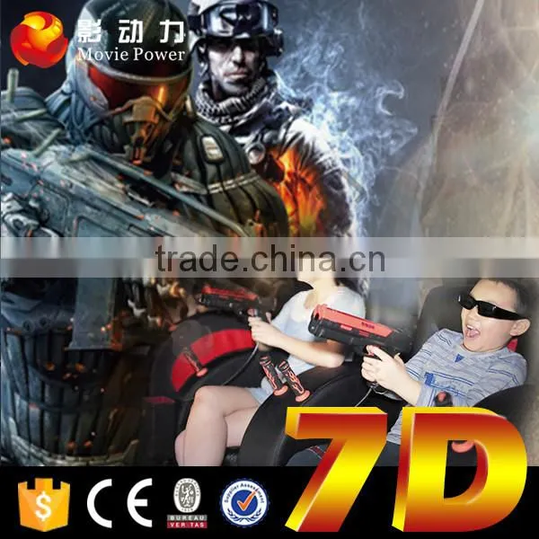 Quick Return Economic 7d Projector Cinema With Interactive Game photo-5