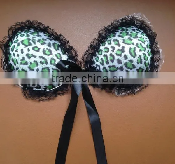 2014 Fashion New Design Manufacturer From China Silicone Bra New Arrival el Wire Light up Bra