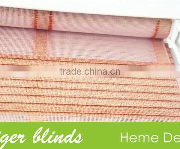 Cordless Pleated Zebra Blinds