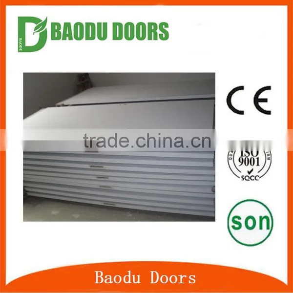 2016 New Design BD Cheap Price Plywood Single Panel Door photo-2