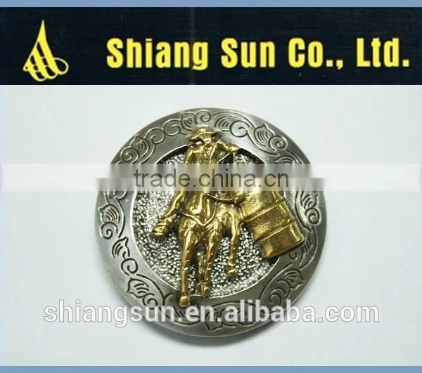 Classic High Quality Taiwan Brand Leather Belt Buckle Screws Men Buckle for Belt photo-6