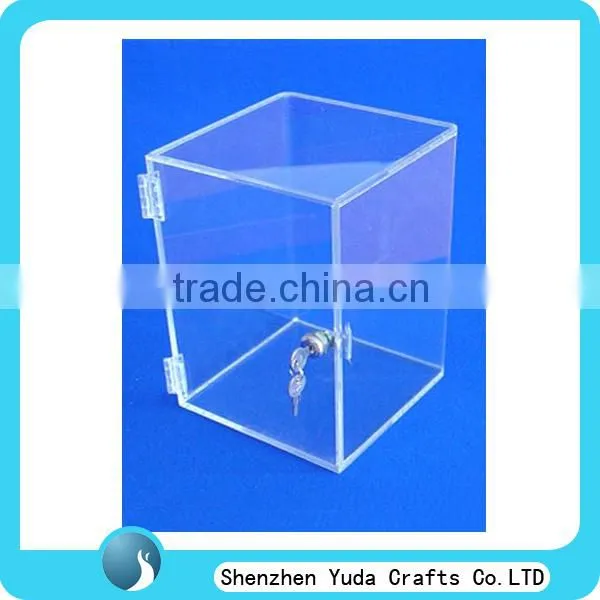 A-grade Perspex Display Box Acrylic Showcase Display With Key and Lock Wholesale Cheap photo-2