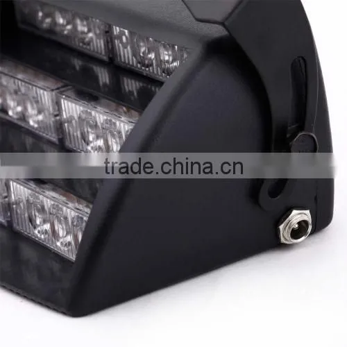 18 LED 12V Strobe Emergency Flashing Warning Light + Car Cigarette Adapter photo-6