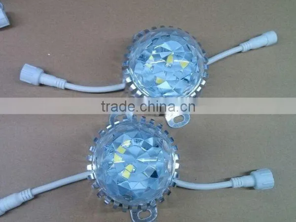 High Quality 50mm Diamond Cover Led Pixel Piont Light 6leds 24V 3W photo-4
