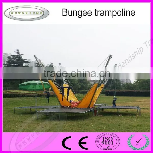 China Factory Hot Sell Inflatable Bungee Trampoline Sale photo-5