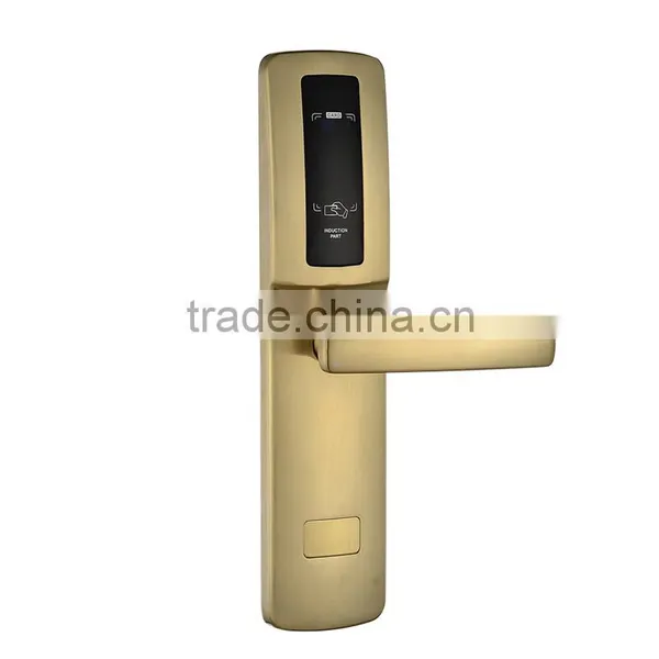 Rfid Access Control Intelligent Hotel Door Handle Lock photo-2