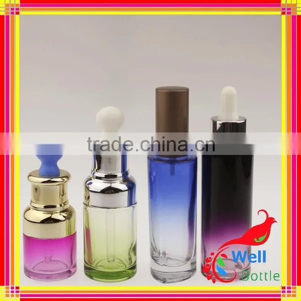 Glass Lotion Bottle Inclined Shoulder Glass Unique Lotion Bottles GSB-008R photo-6