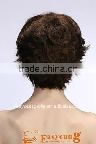 New Short Women's Synthetic Lace Wig for Mum, Mother Wigs photo-4