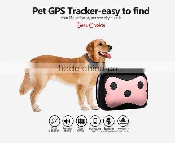 Mini Pet GPS Tracker D69 Waterproof GPS Pet Tracker Collar With App Google Map photo-3
