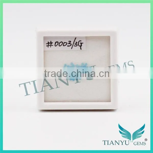 China Cheap Synthetic Gems for Jewelry #0003/3G Round Brilliant Cut Nano Sital Gemstones Price photo-2