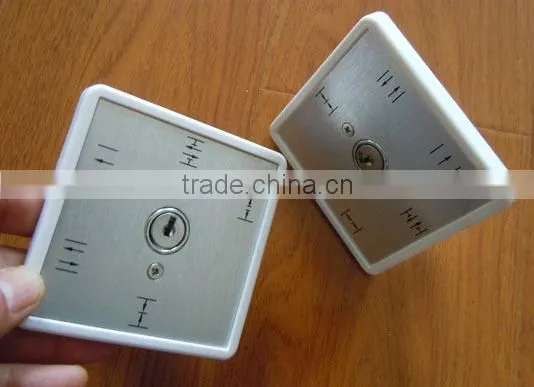 automatic door opening switch/garage door key operated switch/key-selector for swing door
