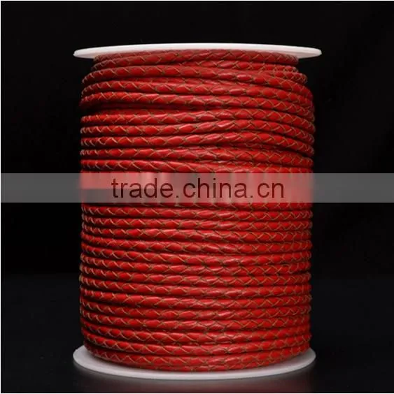 Factory Outlets OEM Braided Leather Cord