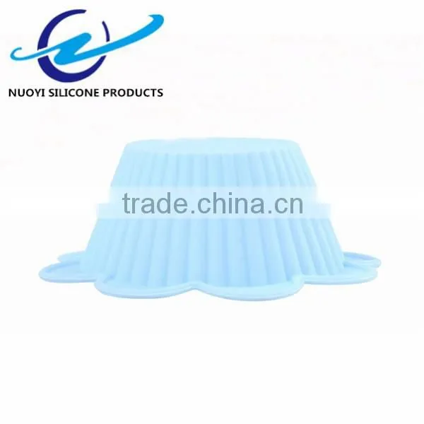 Beautiful Round Flower Cup Cake Cup photo-2