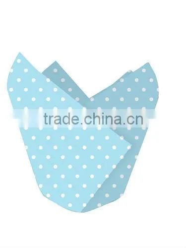 Easy Clean Factory Price Wholesale Food Grade Dot Cupcake Wrapper photo-5