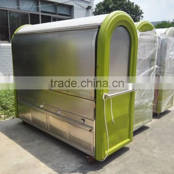 Vending Kinds of Food in the Street Mobile Hand Push Food Cart for Sale photo-4