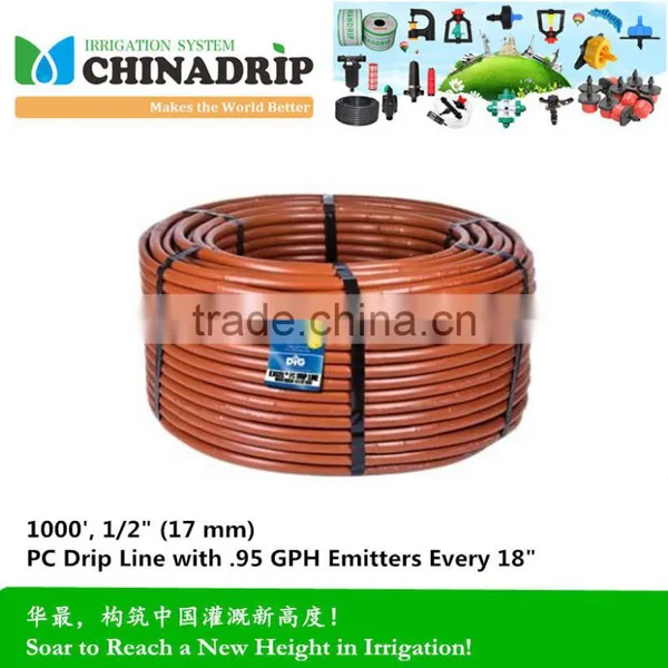 1000ft Irrigation Line 12" Spacing 12mil Trickle Soaker Garden Hose Drip Tape photo-2