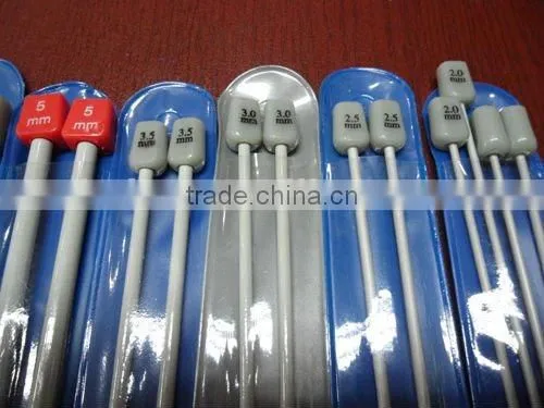 Aluminum Knitting Needles in PVC Bag
