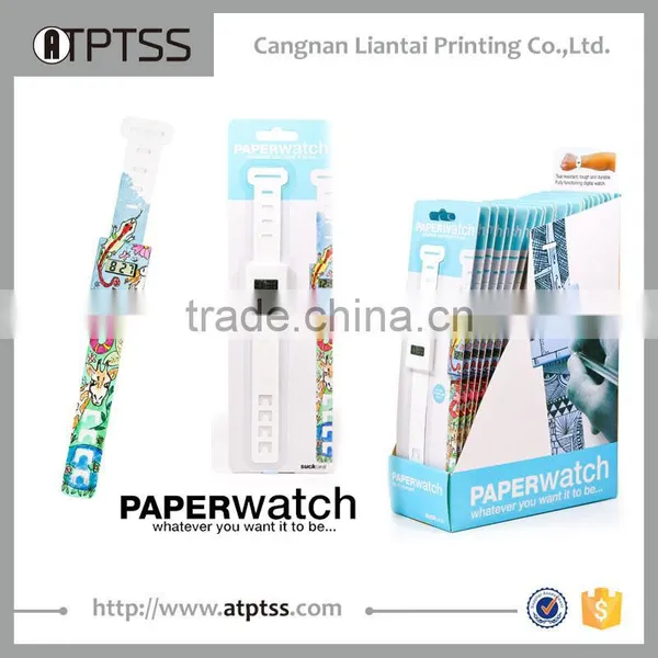 DIY Hot Selling Tyvek Paper Watch for Kid photo-4