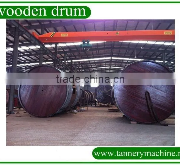 Hath Pace Process Wooden Drum for Dealing Pig,sheep and Goat Skin photo-4