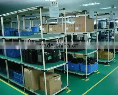 ABS/PE Plastic Coated Galvanized Steel Pipe/lean Pipe Shelves photo-5