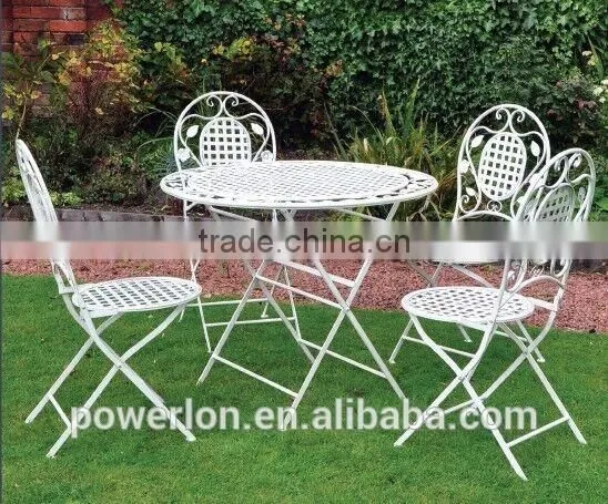 Retro Countryside Antirust Patio Table Set PL08-5087 photo-2